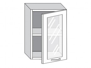 1.50.3 Шкаф настенный (h=720) на 500мм с 1-ой стекл. дверцей в Касли - kasli.magazinmebel.ru | фото