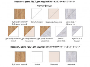 Детская Осло Дуб крафт золотой-Кашемир ручка торцевая в Касли - kasli.magazinmebel.ru | фото - изображение 2