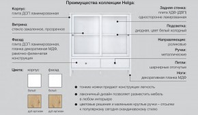 Гостиная модульная Хельга белая в Касли - kasli.magazinmebel.ru | фото - изображение 6