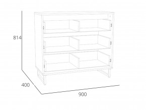 Комод Фолк НМ 014.25 в Касли - kasli.magazinmebel.ru | фото - изображение 3