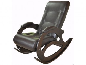 Кресло-качалка К 5/3 коричневое в Касли - kasli.magazinmebel.ru | фото