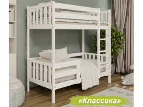 Кровать 2-х ярусная Аист-2 Классика белый 1800х900 мм в Касли - kasli.magazinmebel.ru | фото