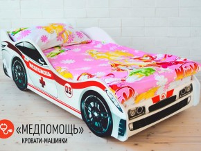 Кровать детская машина Медпомощь в Касли - kasli.magazinmebel.ru | фото