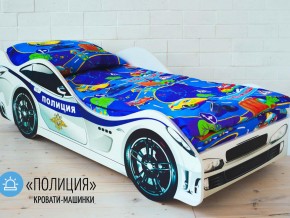 Кровать детская машина Полиции в Касли - kasli.magazinmebel.ru | фото