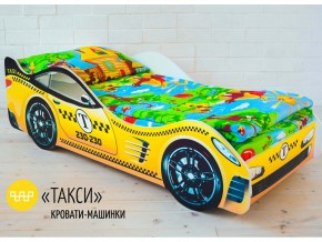 Кровать детская машина Такси в Касли - kasli.magazinmebel.ru | фото