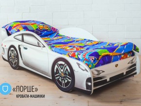 Кровать детская машинка Порше в Касли - kasli.magazinmebel.ru | фото