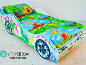 Кровать детская машинка Принцесса в Касли - kasli.magazinmebel.ru | фото