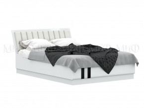 Кровать Магнолия 1600 с подъемным механизмом белый в Касли - kasli.magazinmebel.ru | фото