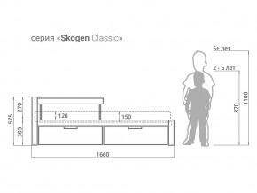 Кровать Svogen classic с ящиками и бортиком бежевый в Касли - kasli.magazinmebel.ru | фото - изображение 2