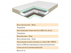 Матрас Тиссая 120х200 в Касли - kasli.magazinmebel.ru | фото - изображение 2