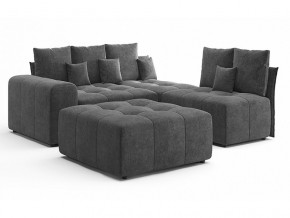 Модульный диван Торонто Вариант 3 Серый в Касли - kasli.magazinmebel.ru | фото