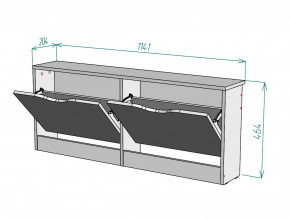 Обувница W101 в Касли - kasli.magazinmebel.ru | фото - изображение 3