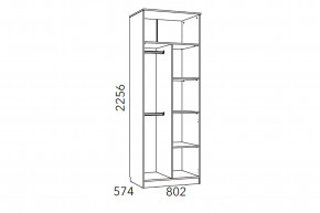 Шкаф для одежды Фанк НМ 014.07 М в Касли - kasli.magazinmebel.ru | фото - изображение 3