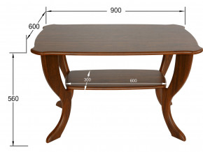 Стол журнальный Маэстро СЖ-01 орех в Касли - kasli.magazinmebel.ru | фото - изображение 2