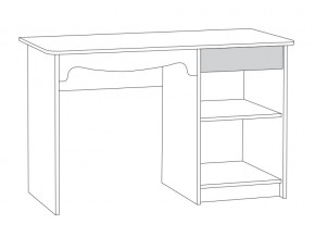 Стол письменный 12.24 Флоренция в Касли - kasli.magazinmebel.ru | фото - изображение 2