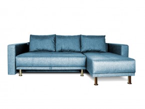 Угловой диван серо-синий с подлокотниками Некст denim в Касли - kasli.magazinmebel.ru | фото