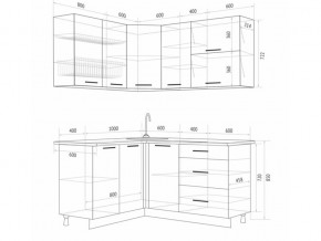 Угловой кухонный гарнитур Флоренс Грин в Касли - kasli.magazinmebel.ru | фото - изображение 5