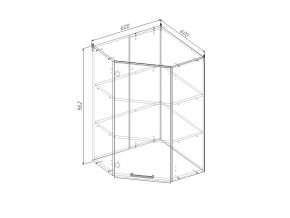 ВУ9 Модуль верхний Угловой МВУ9 в Касли - kasli.magazinmebel.ru | фото